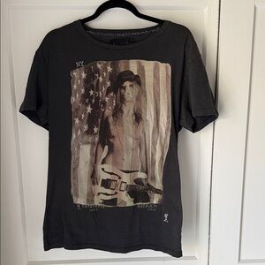 Black Graphic Short Sleeve Tee - Men's